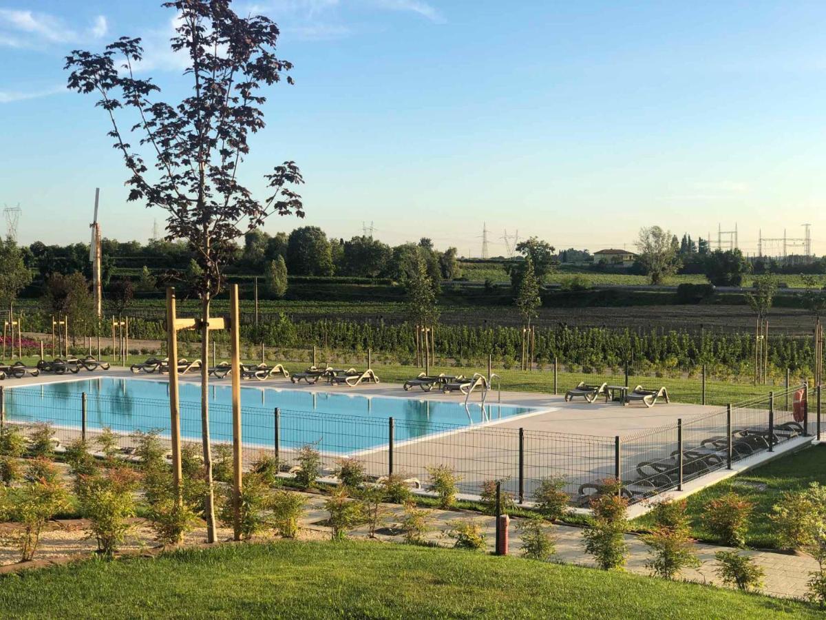 Agricamping Al Grappolo Divino Lazise Bagian luar foto
